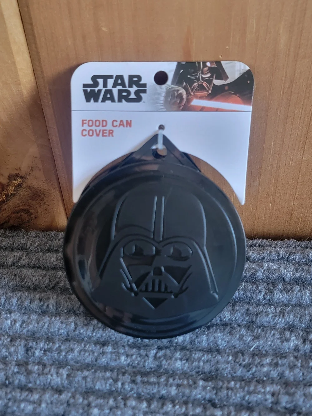 Star Wars Darth Vader Black Silicone Cat Dog Food Can Cover